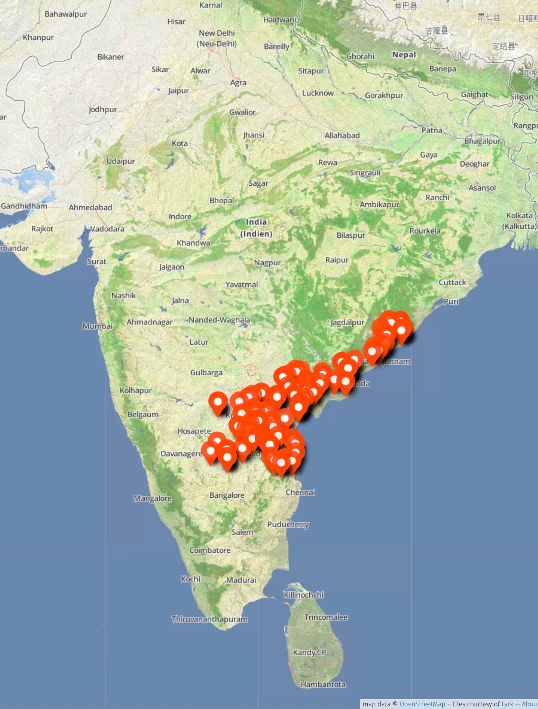 Mahanandi - Yaganti · 2-Day Journey